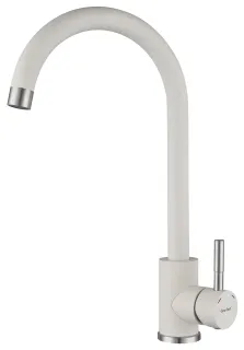 Смеситель для кухни GranFest  URBAN Z-5410 белый